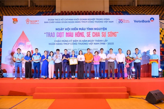 Đoàn Thanh niên VietinBank tổ chức Ngày hội hiến máu toàn hệ thống
