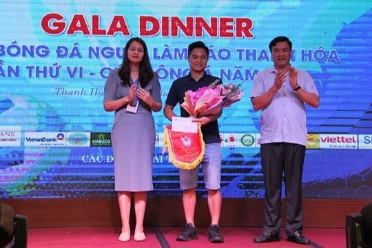 Sôi nổi Giải bóng đá Người làm báo Thanh Hóa
