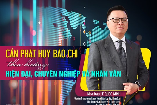 Phát huy báo chí theo hướng hiện đại, chuyên nghiệp và nhân văn