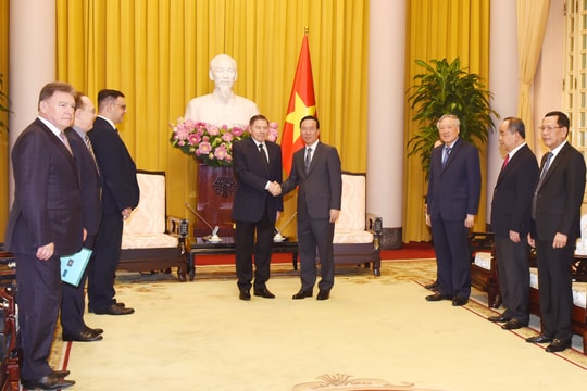 Chủ tịch nước Võ Văn Thưởng tiếp Chánh án Tòa án tối cao Liên bang Nga