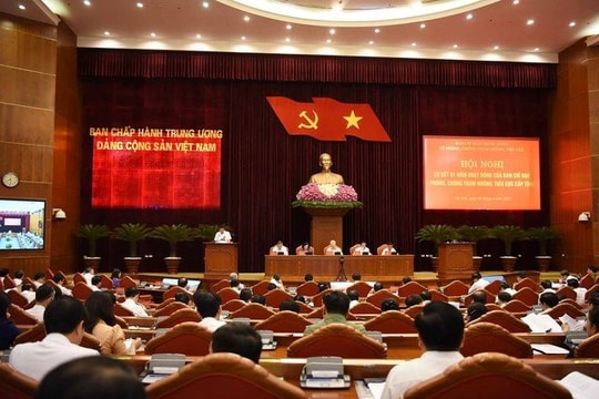 Phòng chống tham nhũng, tiêu cực: Nhiệm vụ, giải pháp trọng tâm trong thời gian tới