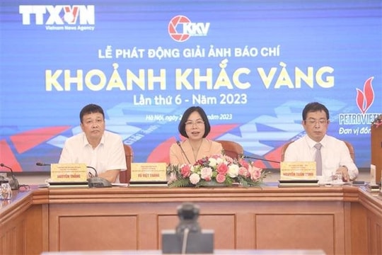 Phát động Giải ảnh báo chí Khoảnh khắc vàng lần thứ 6 - năm 2023