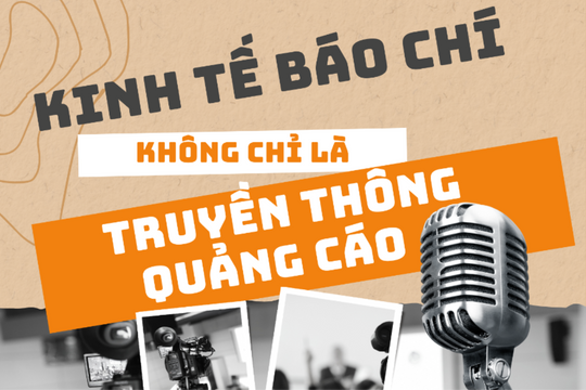 Kinh tế báo chí không chỉ là truyền thông quảng cáo
