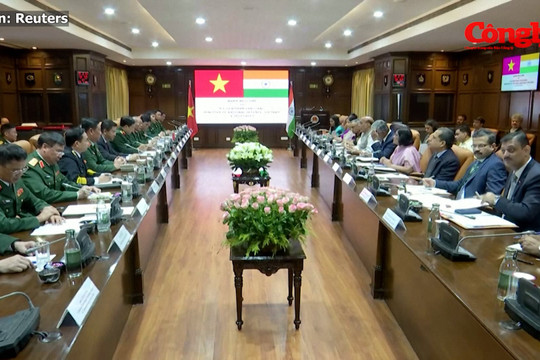 Bộ trưởng Bộ Quốc phòng Phan Văn Giang thăm chính thức Ấn Độ