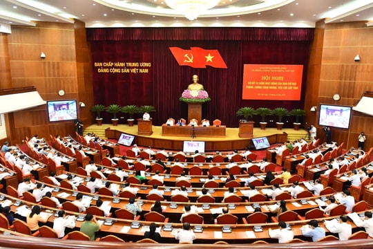 Công tác phòng, chống tham nhũng được thực hiện "không có vùng cấm, không có ngoại lệ"