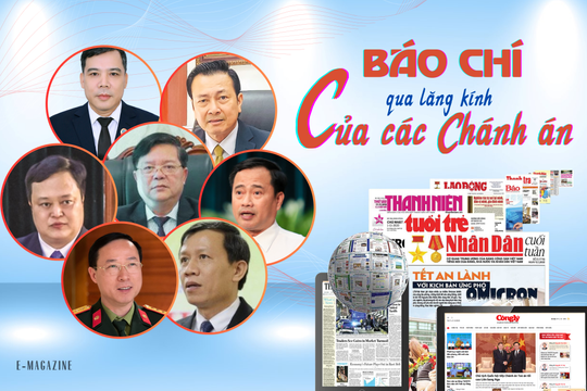 Báo chí qua “lăng kính” của các Chánh án