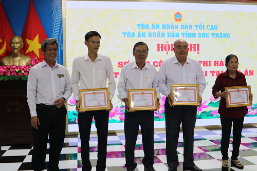 TAND tỉnh Sóc Trăng sơ kết thực hiện Luật Hòa giải, đối thoại tại Tòa án