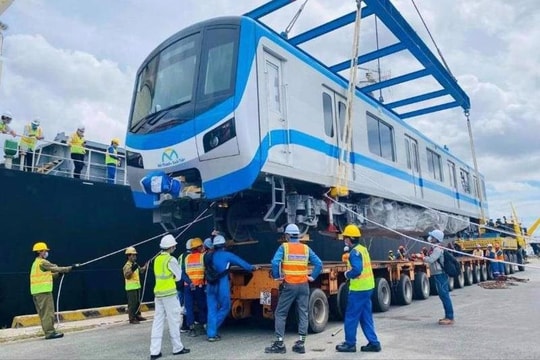 Tuyến Metro Bến Thành- Suối Tiên dự kiến hoạt động vào tháng 11/2023