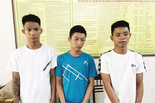 Khởi tố 3 đối tượng tàng trữ trái phép chất ma túy