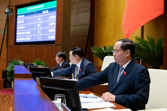 Quốc hội thông qua Luật Đấu thầu (sửa đổi) 