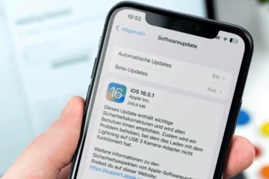 Apple phát hành iOS 16.5.1