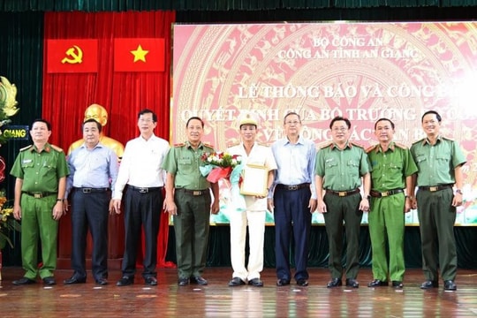 Bộ Công an điều động 3 Phó Giám đốc Công an tỉnh