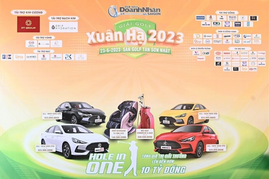 Tìm được chủ nhân các chiến thắng Giải Golf Xuân Hạ 2023