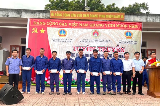 Nghệ An: Phối hợp tuyên truyền về phòng chống ma túy