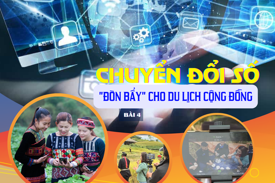 Bài 4: Chuyển đổi số - "Đòn bẩy" cho du lịch cộng đồng