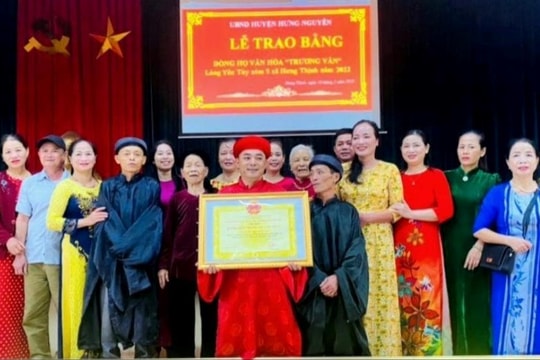 Phát huy nét đẹp văn hóa dòng họ trong đời sống hiện đại