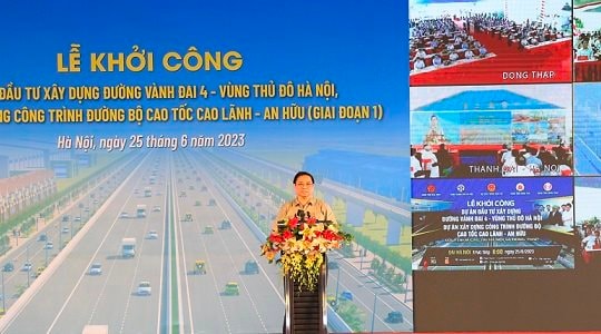 Khởi công dự án Vành đai 4 – Vùng Thủ đô đi qua địa phận 3 tỉnh thành