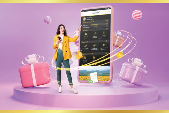 Thảnh thơi giao dịch- Thỏa thích nhận quà cùng BAC A BANK