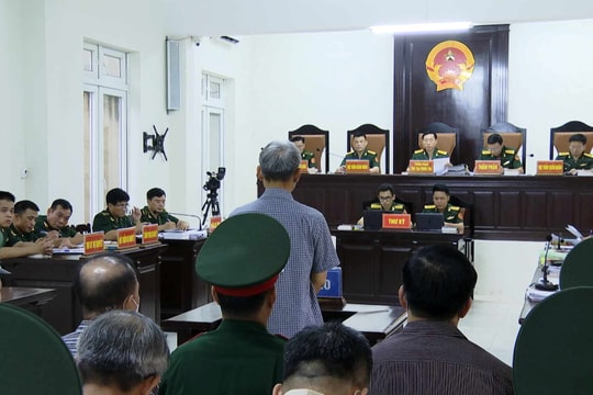 Nhiều nhân chứng vắng mặt trong phiên tòa xét xử cựu Tư lệnh Cảnh sát biển