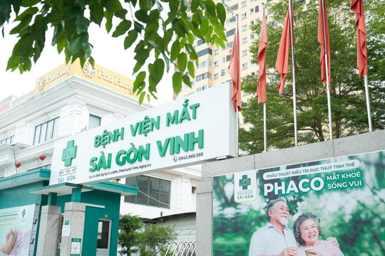 Bệnh Viện Mắt Sài Gòn Vinh: Nơi thắp sáng niềm tin người bệnh