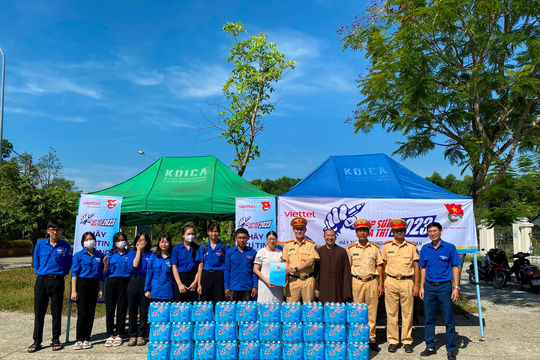 CSGT Thừa Thiên Huế đồng hành cùng thí sinh trong kỳ thi tốt nghiệp THPT 2023