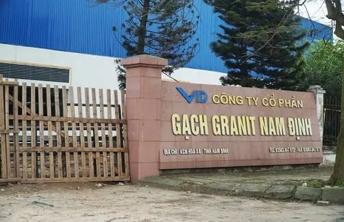 Xả nước thải trái phép, Công ty CP gạch Granit Nam Định bị phạt 350 triệu đồng