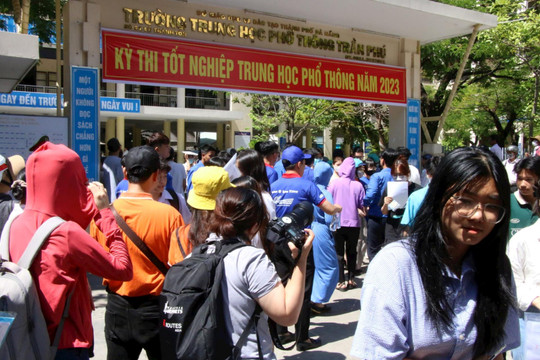 Đà Nẵng: 44 thí sinh vắng mặt trong buổi thi môn Ngữ văn