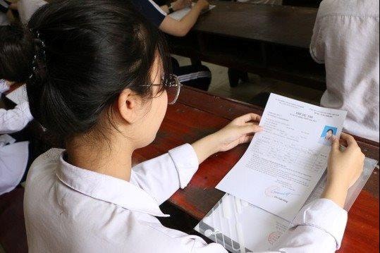 98,86% thí sinh đăng ký đến làm thủ tục dự thi