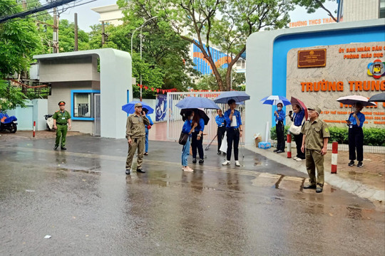 Hà Nội: Quận Ba Đình nỗ lực để Kỳ thi tốt nghiệp THPT đạt kết quả cao nhất