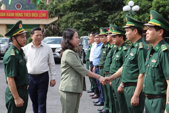 Phó Chủ tịch nước Võ Thị Ánh Xuân làm việc tại các huyện biên giới tỉnh Cao Bằng