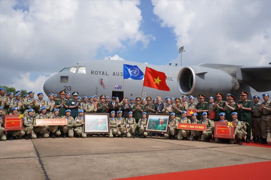 Chủ tịch nước dự Lễ xuất quân làm nhiệm vụ gìn giữ hòa bình Liên Hợp Quốc