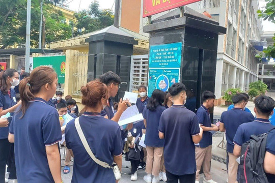Thi tốt nghiệp THPT 2023: Sáng 29/6, thí sinh làm bài thi tổ hợp