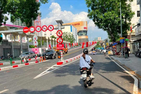 Hướng dẫn giao thông qua cầu vượt chữ C nút giao Chùa Bộc - Phạm Ngọc Thạch