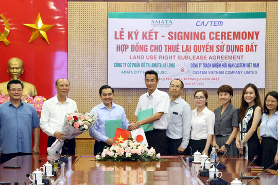 Nhà đầu tư Nhật Bản đầu tiên đầu tư vào Khu công nghiệp Sông Khoai Quảng Ninh
