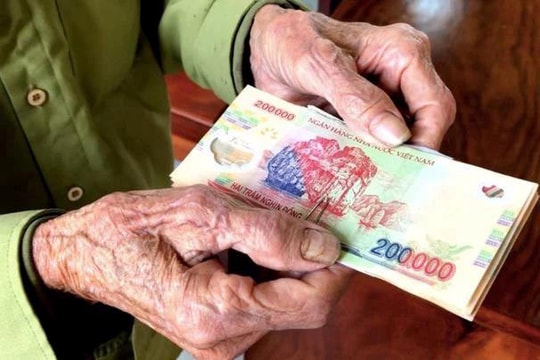 Tăng lương hưu, trợ cấp bảo hiểm xã hội và trợ cấp hằng tháng từ 01/7/2023