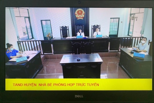 TAND TP.HCM ký kết Quy chế phối hợp tổ chức phiên họp trực tuyến