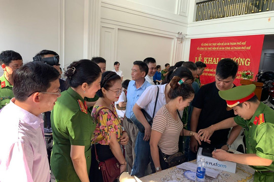 Triển khai thí điểm thực hiện thông báo lưu trú qua phần mềm ASM
