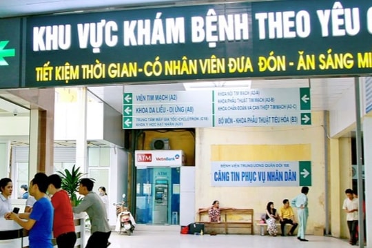 Bộ Y tế quy định khung giá khám chữa bệnh theo yêu cầu