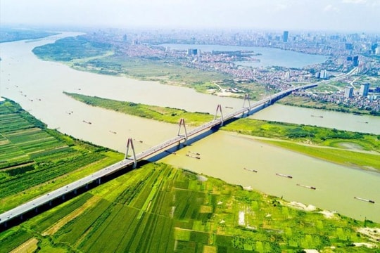 Hà Nội đồng ý xây dựng bãi nổi giữa và ven sông Hồng thành công viên văn hóa