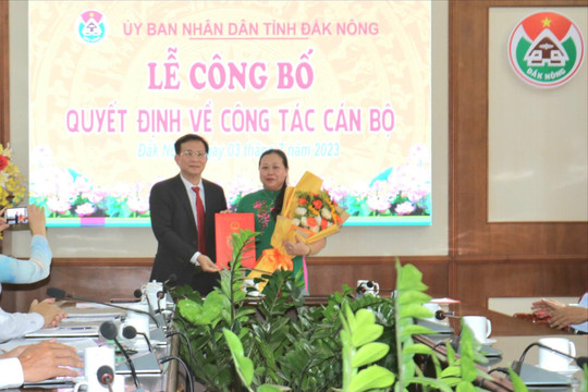 Sở Y tế tỉnh Đắk Nông có tân Giám đốc sau gần 3 năm bỏ trống