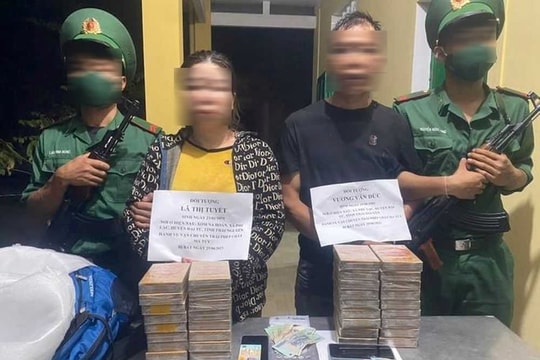 Khởi tố đôi nam nữ vận chuyển ma túy vào Việt Nam