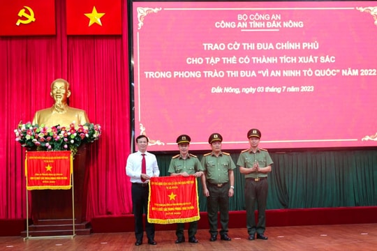Công an Đắk Nông hoàn thành xuất sắc nhiệm vụ 6 tháng đầu năm
