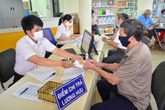 Bảo hiểm xã hội Hà Nội tạm thời trả lương hưu, trợ cấp theo mốc tháng 6/2023