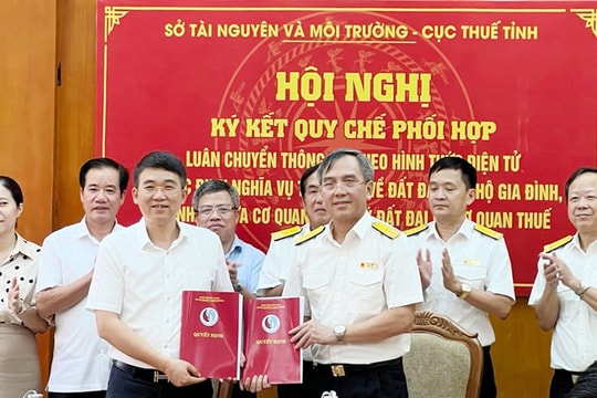 Sở TN&MT tỉnh Bắc Giang: Đẩy mạnh chuyển đổi số toàn diện để phục vụ người dân, doanh nghiệp