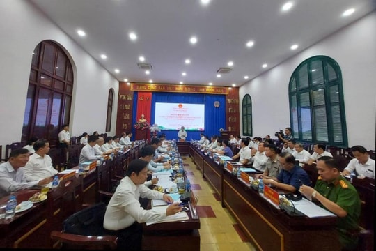 Đoàn Ủy ban Tư pháp Quốc hội làm việc với TAND TP. Hồ Chí Minh
