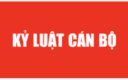 Kỷ luật Trưởng Công an huyện Châu Thành