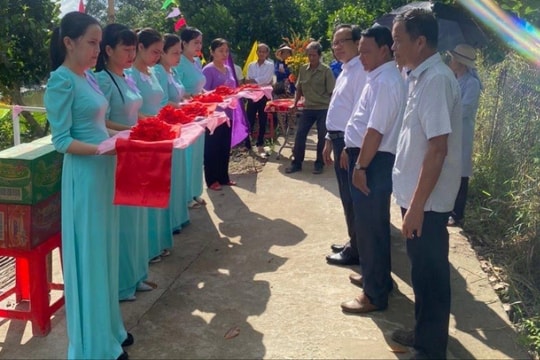 Tân Hiệp Phát khánh thành 7 cây cầu dân sinh mới tại Tiền Giang