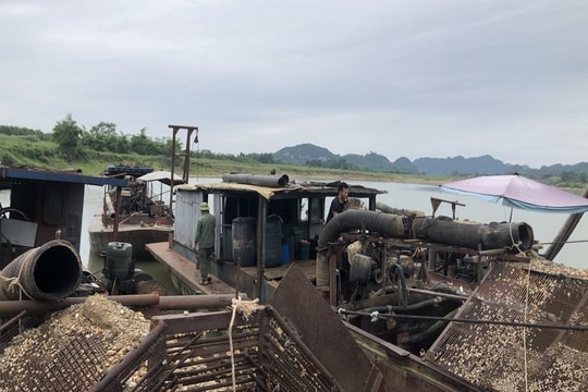Tuyên án vụ khai thác cát vượt trữ lượng gần 1,1 triệu khối