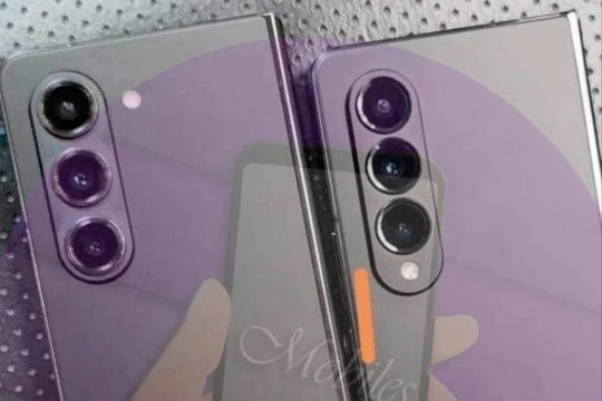 Xuất hiện hình ảnh thực tế Galaxy Z Fold5 với khe gập siêu mỏng