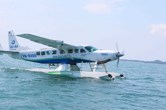 Mở dịch vụ bay thủy phi cơ Tuần Châu - Cô Tô